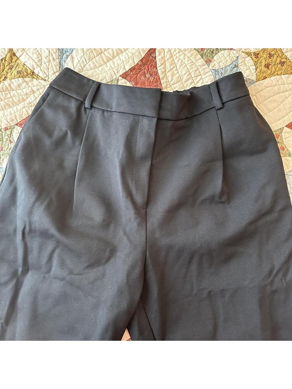 Exquise wide leg trousers black pants Size XL tailored office professional work - Picture 5 of 8